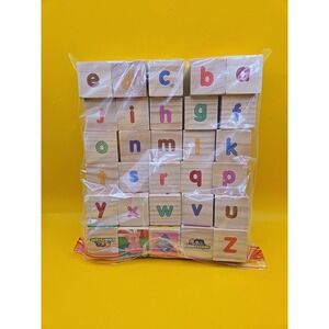 2014 Mattel Fisher~Price Little People ABC PUZZLE BLOCK SET 30 Blocks Complete